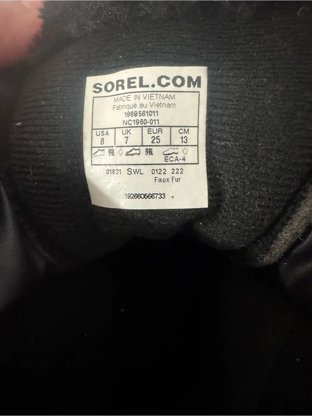 Sorel Black & Blue Insulated Kids Snow Boot